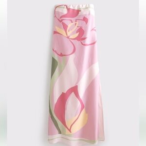 The A&F Julia Strapless Slip Maxi Dress